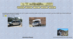 Desktop Screenshot of nextmillionmiles.com